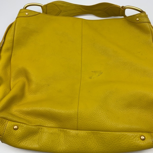 Presa  mustard leather handbag - Picture 4 of 8